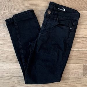 J. Crew B1281 Toothpick Jean in Black